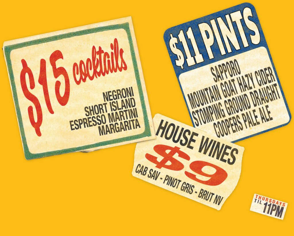 Happy Hour Specials at The Joint Bar in Melbourne