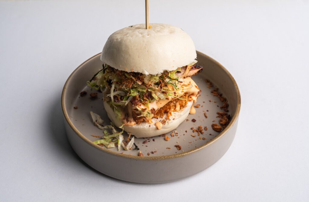Cajun Ebi Katsu Bao-Ger at The Joint Bar