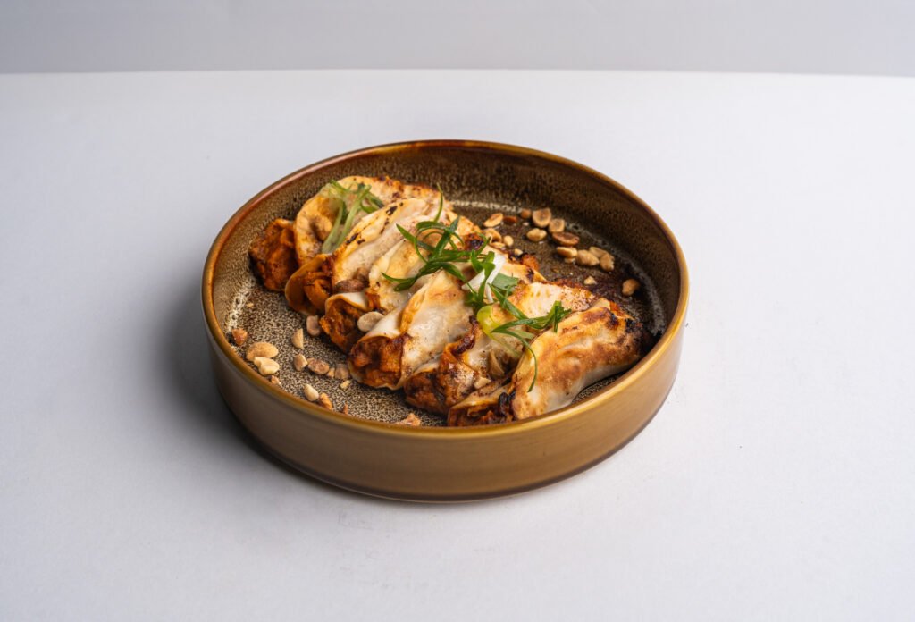 House Made Tandoori Pumpkin Dumplings at The Joint Bar Melbourne