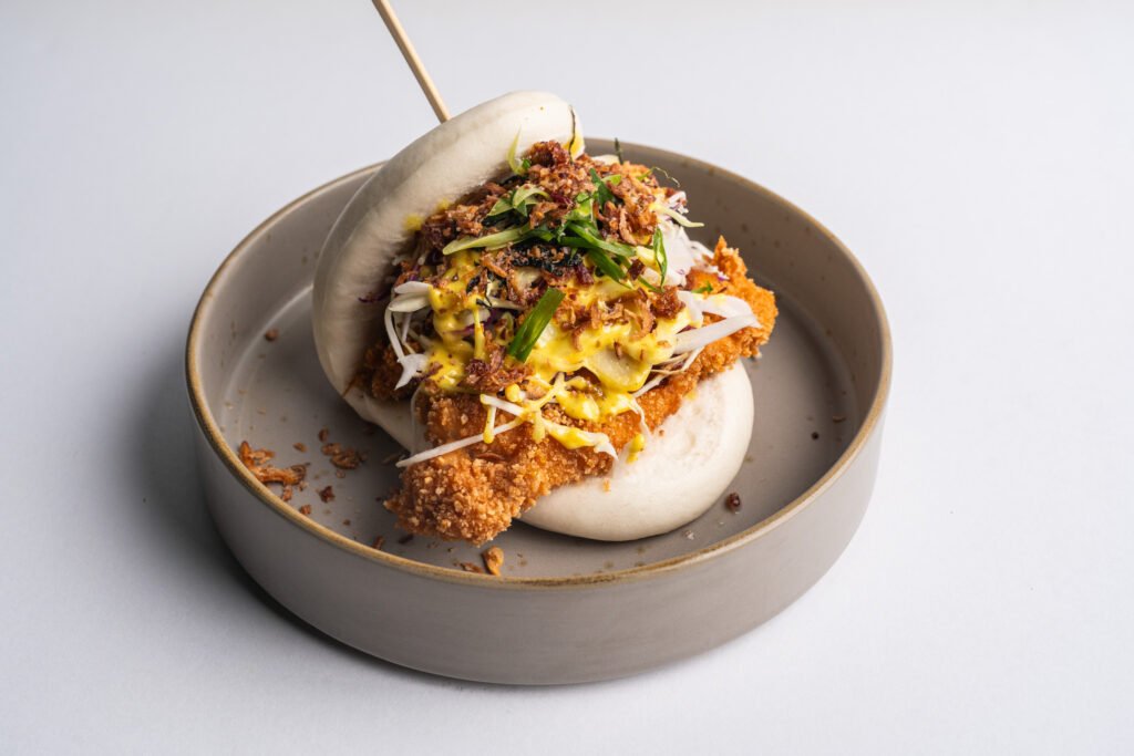 Katsu Chicken Bao at The Joint Bar Melbourne