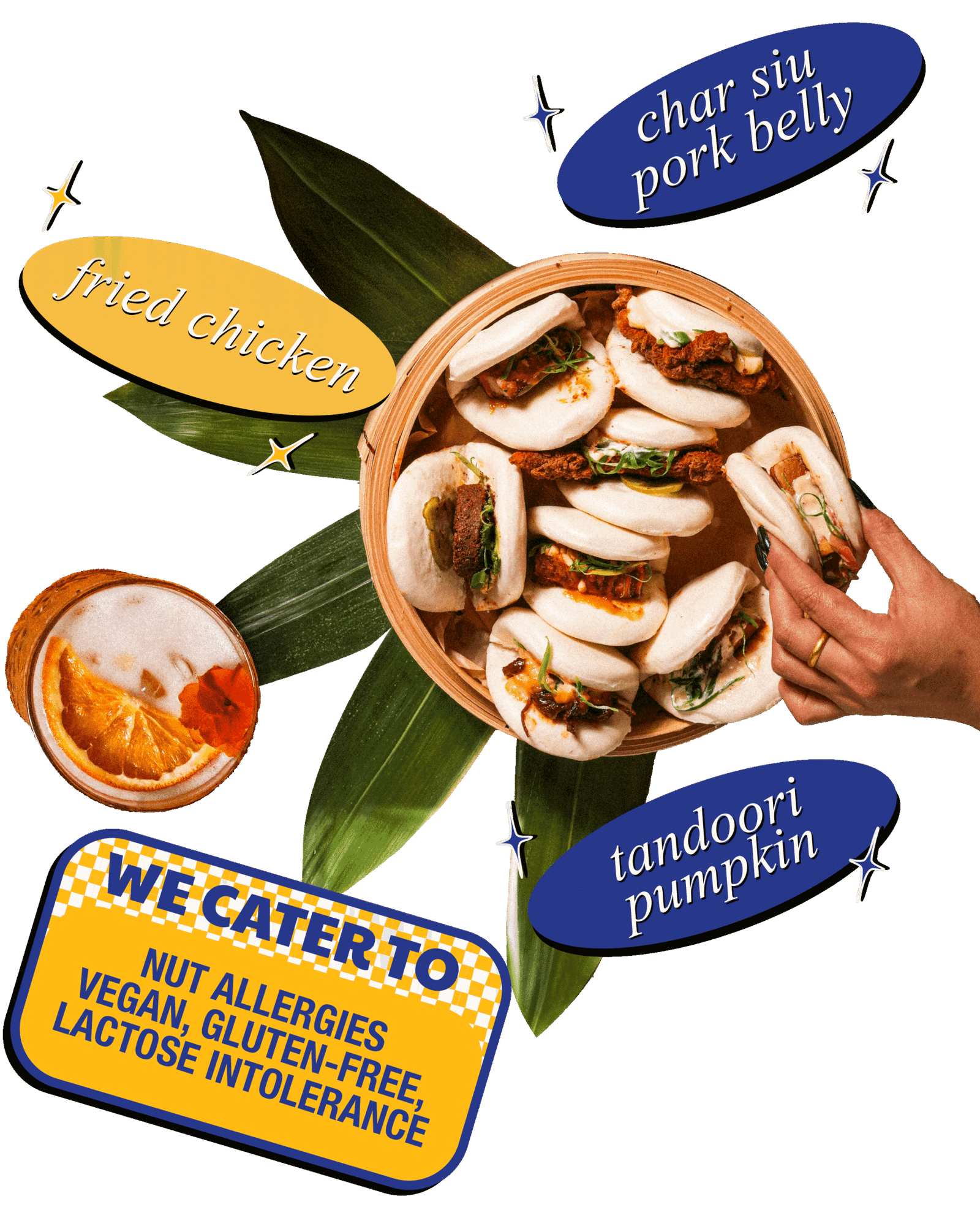 Delicious Bao from The Joint Bar in Melbourne